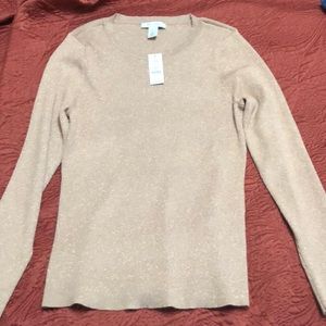 White House Black Market ribbed sweater